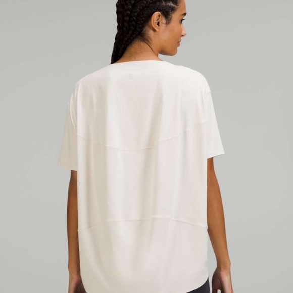 Lululemon Back in Action Short Sleeve T-Shirt *Nulu (White Opal) - Picture 2 of 9